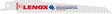 Lenox 20572656R Reciprocating Saw Blade, 3/4 in W, 6 in L, 6 TPI, High-Speed Cobalt Cutting Edge
