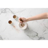 Chef'n White/Gray Silicone Mortar and Pestle
