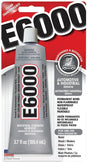E6000 800622 Craft Adhesive, Clear, 3.7 oz Tube