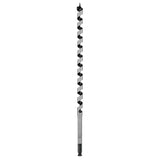 Irwin 3043008 Auger Drill Bit, 11/16 in Dia, 17 in OAL, Twist Flute, 1-Flute, 7/16 in Dia Shank