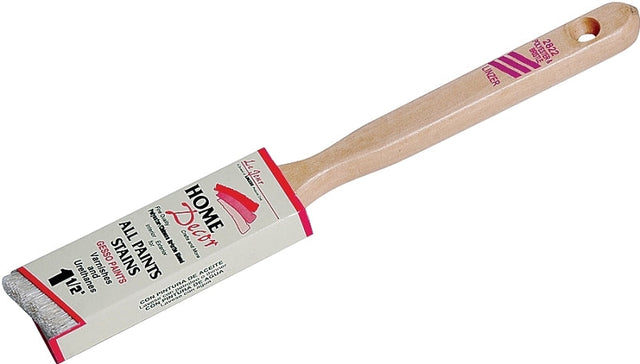 Linzer 2822-1.5 Paint Brush, 1-1/2 in W, 2-1/4 in L Bristle, China/Polyester Bristle, Sash Handle