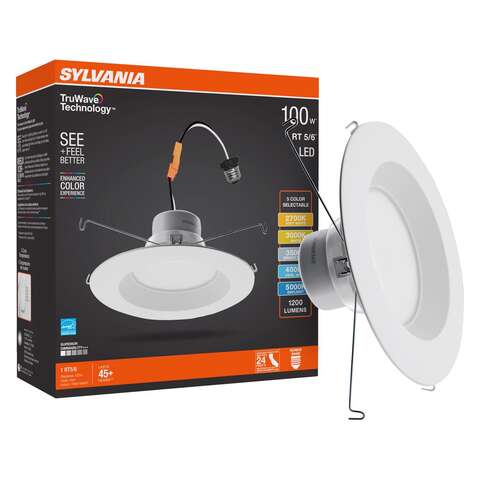 Sylvania TruWave White LED Retrofit Recessed Lighting 14 W