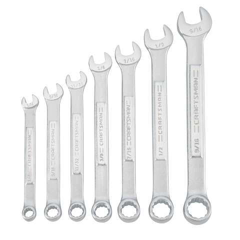 Craftsman 12 Point SAE Wrench Set 7 pc