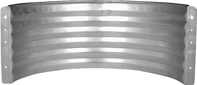 Marshall Stamping AWR18/682 Area Wall, 16 in L, 37 in W, 18 in H, Galvanized Steel