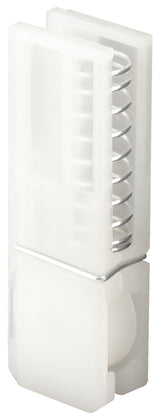 Prime-Line B 544 Edge Roller Assembly, 9/16 in Dia Roller, 1/4 in W Roller, Polyethylene Roller, Flat Roller, 5/8 in W