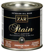 ZAR 12006 Wood Stain, Premium Teak, Liquid, 0.5 pt, Can