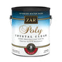 ZAR 32413 Interior Polyurethane Floor Finish, Gloss, Liquid, Crystal Clear, 1 gal, Can, Pack of 2