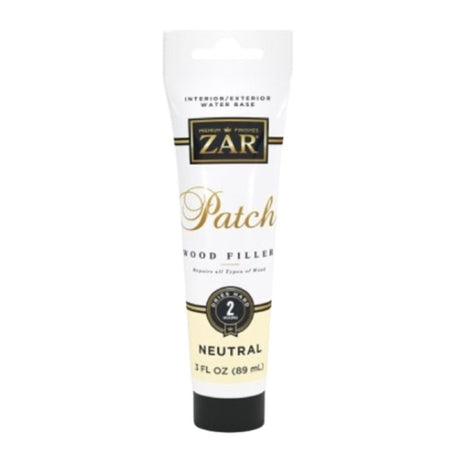 ZAR 30941 Wood Patch, Paste, Amine, 3 oz Tube