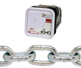 Campbell 014-3336 Proof Coil Chain, 3/16 in, 150 ft L, 30 Grade, Steel, Galvanized