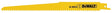 DEWALT DW4803 Reciprocating Saw Blade, Applicable Materials: Wood, 3/4 in W, 9 in L, 6 TPI