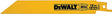 DEWALT DW4811 Reciprocating Saw Blade, Applicable Materials: Angle Iron, Fiberglass, Rubber, 3/4 in W, 6 in L