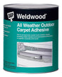 DAP 00442 All-Weather Carpet Adhesive, Tan, 1 qt Pail