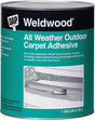 DAP 00443 All-Weather Carpet Adhesive, Tan, 1 gal Pail, Pack of 4
