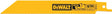 DEWALT DW4810 Reciprocating Saw Blade, Applicable Materials: Angle Iron, Fiberglass, Metal, Rubber, 4 in L, 18 TPI