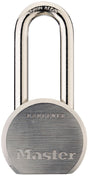 Master Lock 930DLHPF Padlock, Keyed Different Key, 7/16 in Dia Shackle, Boron Steel Shackle, Steel/Zinc Body