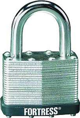 Master Lock 1803Q Padlock, Keyed Alike Key, 1/4 in Dia Shackle, 7/8 in H Shackle, Cast Hardened Steel Shackle, Laminated