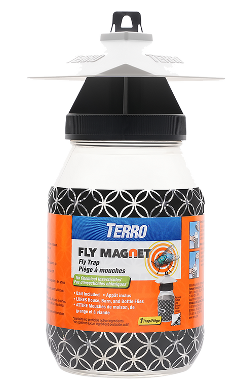 Terro Fly Magnet T380 Fly Trap with Bait, Solid, 1 qt