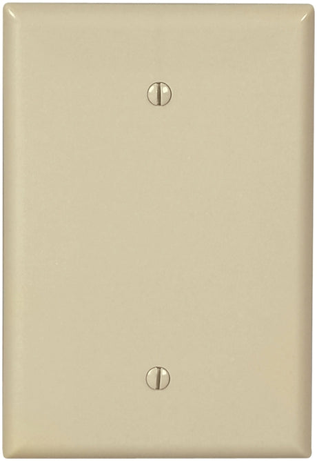 Eaton Cooper Wiring 2729V-BOX Wallplate, 3-1/2 in W, 1 -Gang, Thermoset, Ivory, Screw Mounting, Pack of 10