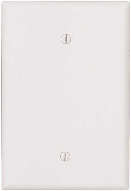 Eaton Cooper Wiring 2729W-BOX Wallplate, 4-1/2 in L, 2-3/4 in W, 0.08 in Thick, 1 -Gang, Thermoset, White, Pack of 10