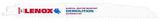 Lenox 20598966R Reciprocating Saw Blade, 1 in W, 9 in L, 6 TPI, Bi-Metal Cutting Edge