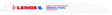 Lenox 20598966R Reciprocating Saw Blade, 1 in W, 9 in L, 6 TPI, Bi-Metal Cutting Edge