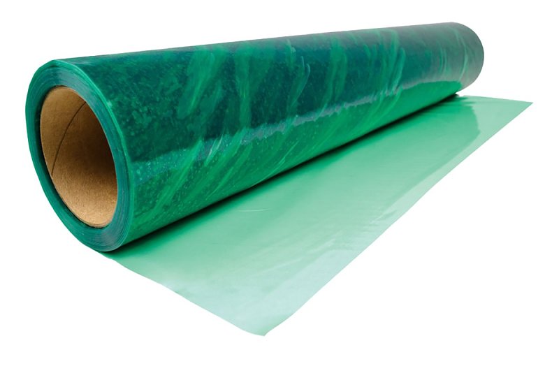 Surface Shields FS24200L Protection Film, 200 ft L, 24 in W, 3 mil Thick, Polyethylene, Green