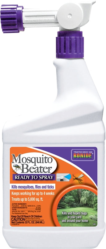 Mosquito Beater 680 Mosquito Beater, Liquid, Spray Application, 1 qt