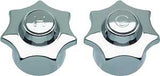 Danco 88080 Faucet Handle, Zinc, Chrome Plated, For: American Standard Heritage Two Handle Tub/Shower Faucets
