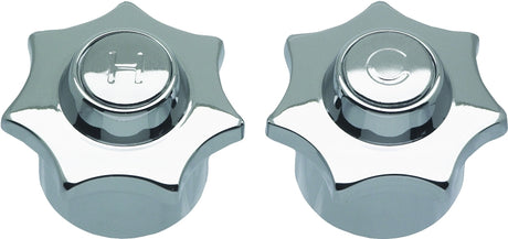Danco 88080 Faucet Handle, Zinc, Chrome Plated, For: American Standard Heritage Two Handle Tub/Shower Faucets
