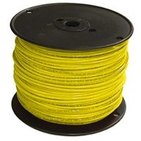 Southwire 12YEL-STRX500 Building Wire, Yellow Sheath, 12 AWG Wire, 1-Conductor, 500 ft L, Stranded