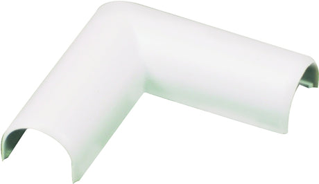 Wiremold C16 Wireway Elbow, Flat, PVC, White