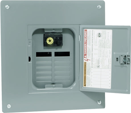 Square D QO112M100C Load Center, 12 -Pole, 100 A, 12 -Space, NEMA 1 Enclosure, Flush, Surface Mounting