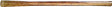 Link Handles 65060 Mattock Handle, 36 in L, Wood, Clear Lacquer, For: 3 lb Mattocks