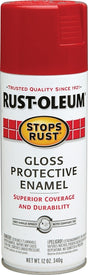 Stops Rust 7763830 Rust Preventative Spray Paint, Gloss, Carnival Red, 12 oz Can