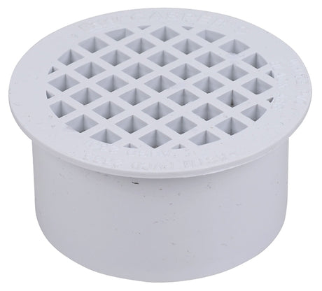 Oatey 43565 Floor Drain, PVC, For: SCH 40 DWV PVC Pipes
