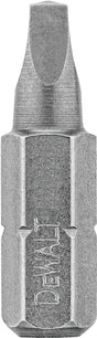 DEWALT DW2203 Screwdriver Bit, #3 Drive, Square Recess Drive, 1/4 in Shank, Hex Shank, 1 in L, Steel