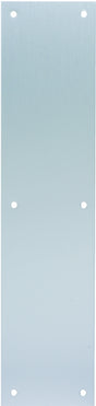 Schlage C8200PA28 3.5X1 Push Plate, Aluminum, Anodized, 15 in L, 3-1/2 in W