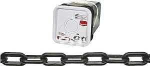 Campbell 099-0856 Decorator Chain, Black, 0.4 in W Inside Link, #8, 138 ft L, Plastic