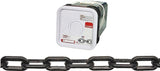 Campbell 099-0856 Decorator Chain, Black, 0.4 in W Inside Link, #8, 138 ft L, Plastic