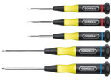 General 700 Screwdriver Set, Steel, Chrome, Specifications: Round Shank