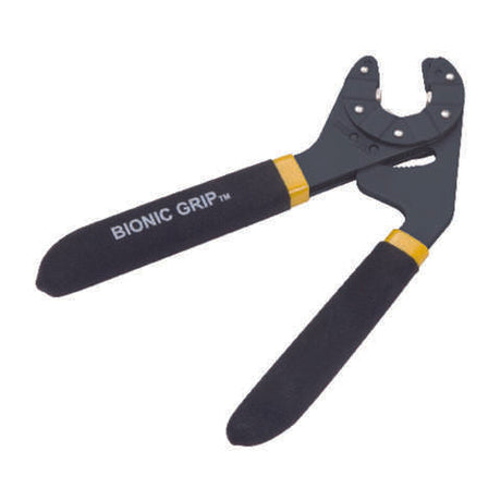 LoggerHead Tools Bionic Grip 1/4 - 9/16 in. Metric and SAE Adjustable Wrench 6 in. L 1 pc