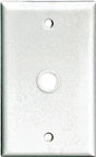 Eaton Wiring Devices 2128 2128W-BOX Wallplate, 4-1/2 in L, 2-3/4 in W, 1 -Gang, Thermoset, White, High-Gloss, Pack of 25
