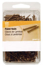 HILLMAN 1 in. Panel Steel Nail Flat Head, Pack of 5
