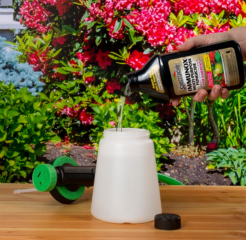 Spectracide HG-51000 Fungicide, Liquid, Mild Solvent, Light Yellow, 1.3 gal Bottle
