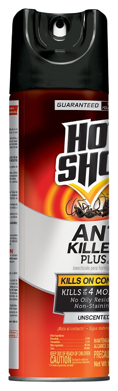Hot Shot 4480-9 Ant Killer Plus, Liquid, Spray Application, 16 oz Aerosol Can