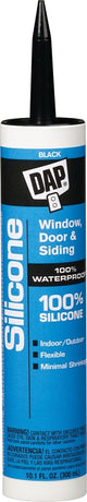 Sashco 10006 Caulk, Clear,-30 to 250 deg F, 10.5 oz, Cartridge, Pack of 12