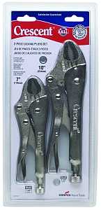 Crescent CLP2SETN Plier Set, Steel, Nickel