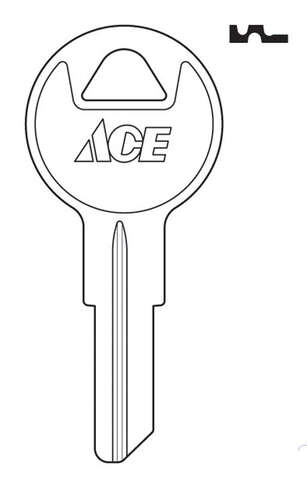 Ace House/Office Key Blank Single For Yale Locks, Pack of 10