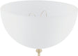 Westinghouse 8149400 Light Shade, Dome, Acrylic, White