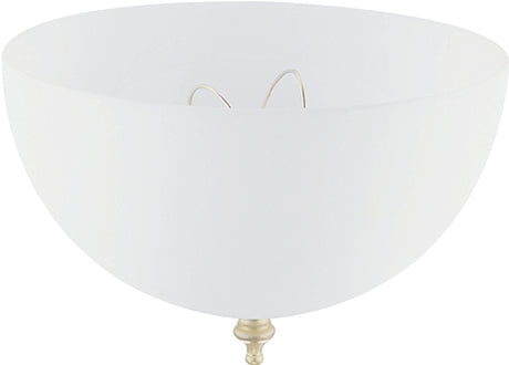 Westinghouse 8149400 Light Shade, Dome, Acrylic, White